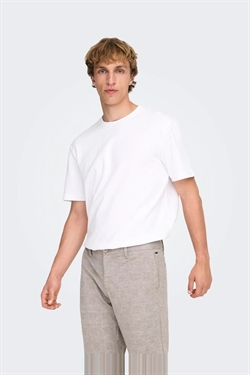 Only & Sons Caspian Regular SS Whit